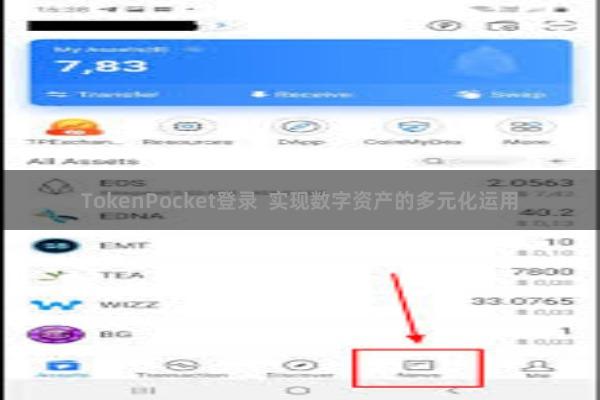 TokenPocket登录  实现数字资产的多元化运用